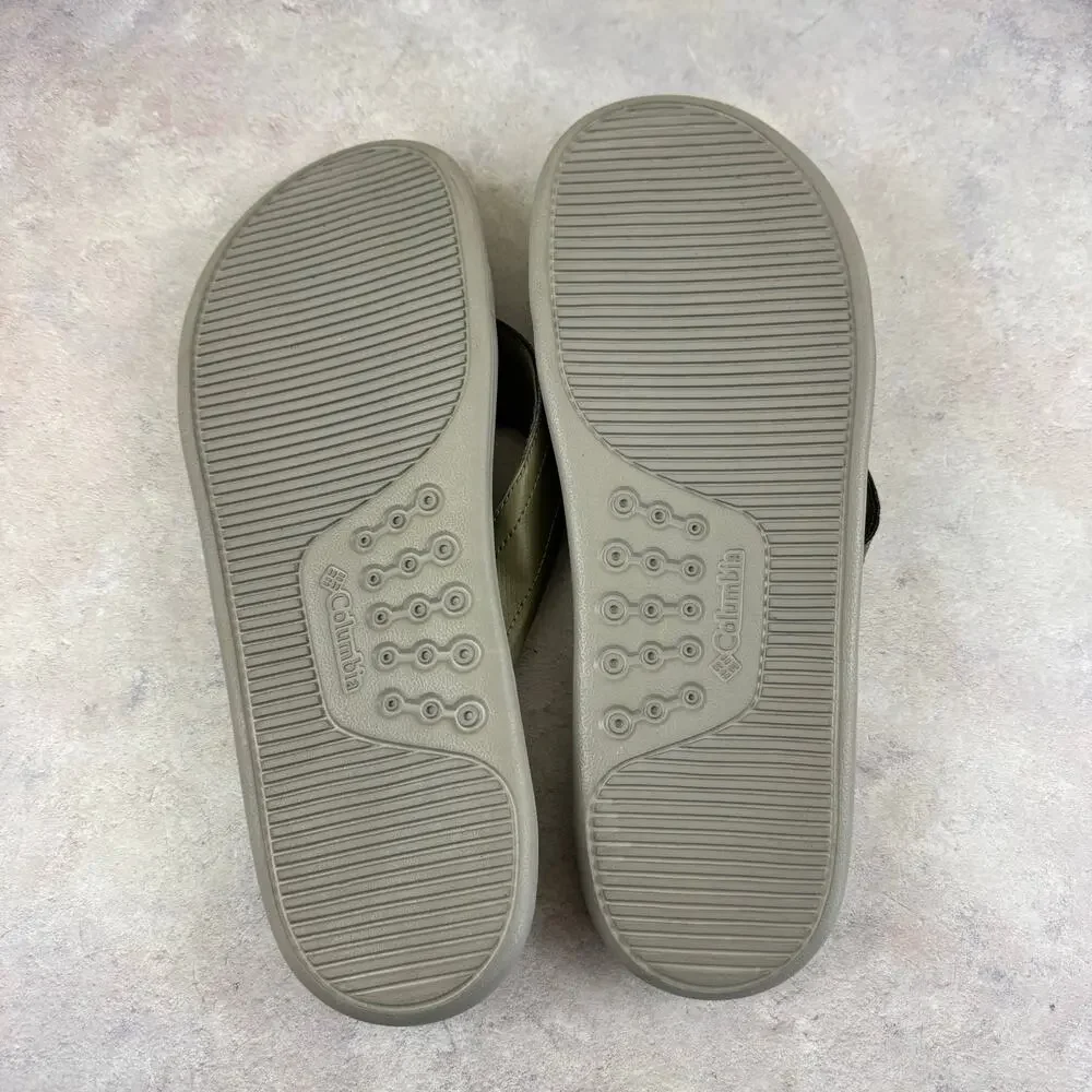Columbia Techsun Vent Flip Men's Size 12 Green Sandal NEW
